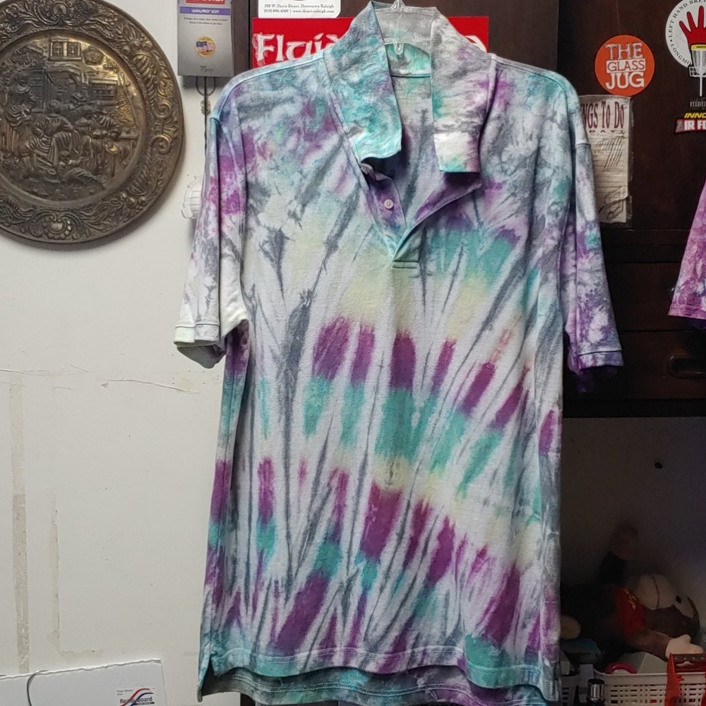 St John's Bay Polo Tye Dye